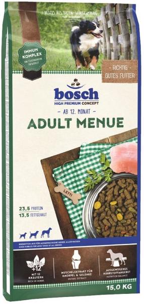 Сухой корм для собак Bosch PetFood Adult Menue, 15 кг