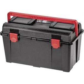 Įrankių dėžė Parat Profi-line, 53 cm x 22 cm x 26 cm, juoda sp./raudona sp.