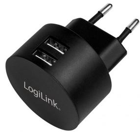 Adapter Logilink PA0218, 2 x USB, must v., 10 W