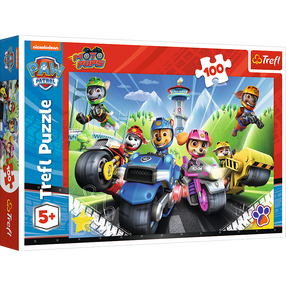 Dėlionė Trefl Paw Patrol 16430T, 27.5 cm x 41 cm, 100 vnt., įvairių spalvų