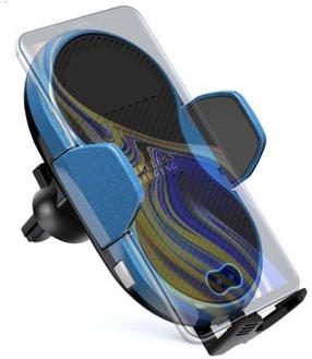 Автомобильное зарядное устройство Techly Qi Wireless 108781, Qi Wireless, черный цв., 10 Вт