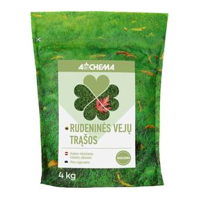 Rudeninės trąšos vejoms Agrochema, granuliuotos, 4 kg