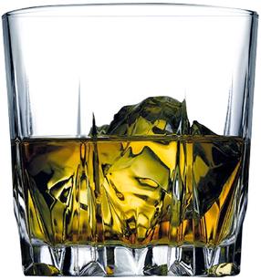 Viskija glāžu komplekts Pasabahce Karat, stikls, 0.3 l, 6 gab.