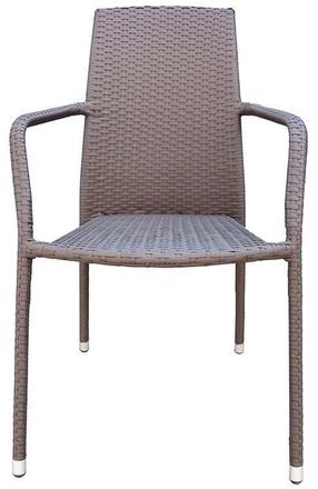 Lauko kėdė Patio Etienne, ruda sp., 57 cm x 66 cm x 90.5 cm
