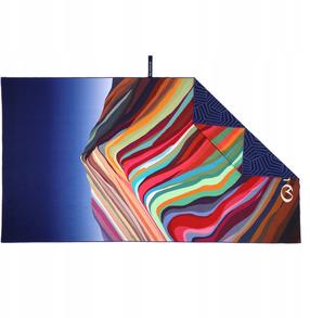  Rannarätik Lifeventure Trek Rainbow Mountain, sinine v./mitmevärviline, 150 cm x 90 cm