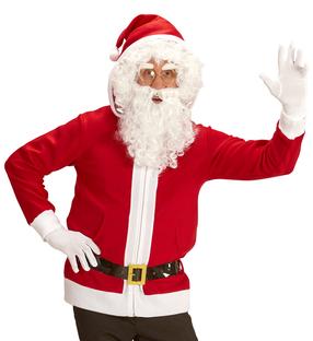 Kostīms pieaugušajiem Widmann Santa Claus, melna krās./sarkana krās., M/L