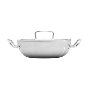 Keptuvė su dangčiu Heirol Steely Classic Triply, Ø 26 cm, aliuminis/nerūdijantysis plienas