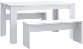 Stalas Forte, balta sp., 140 cm x 90 cm x 74.7 cm