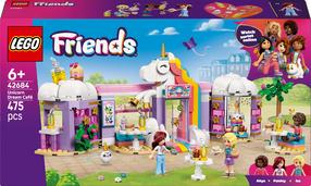 Konstruktors LEGO® Friends Vienradža sapņu kafejnīca, iztēles rotaļlietu komplekts 42684, 475 gab.