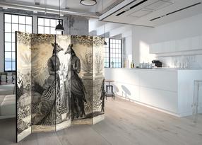 Širma Artgeist Conversation II, įvairių spalvų, 225 cm x 172 cm
