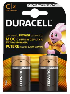 Батареи Duracell MN 1400 Basic C, LR14