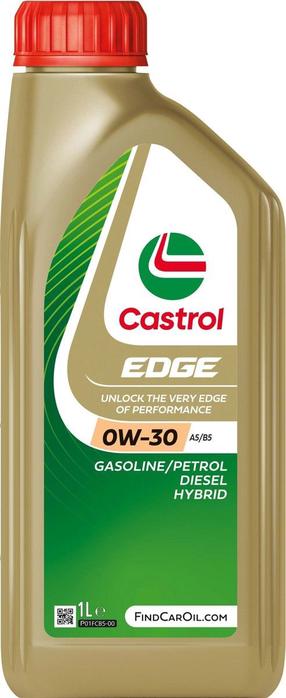Motoreļļa Castrol Edge Titanium 0W - 30, sintētiskais, 1 l