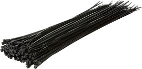 Kabeļa turētājs Logilink Cable Ties 40 cm 100 pcs, melna krās.