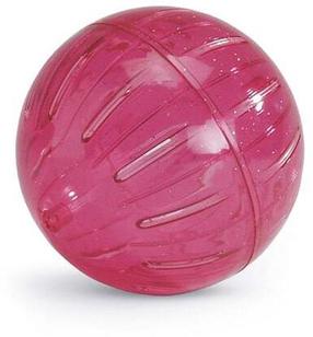 Graužikų žaislas Beeztees Play Ball, 12 cm x 12 cm x 12 cm, rožinė sp.