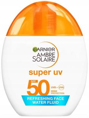 Priemonė įdegio priežiūrai veidui Garnier Ambre Solaire Super UV SPF50, 40 ml