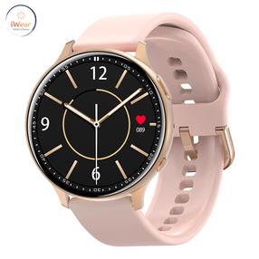iWear Active 2 Aluminium Sport BT Call Smart Watch“ 1,3 colio IPS ekranas su širdies ritmo / deguonies monitoriumi, rožinis