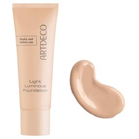 Šķidrā grima bāze Artdeco Light Luminous, cool / soft caramel krās., 20, 25 ml