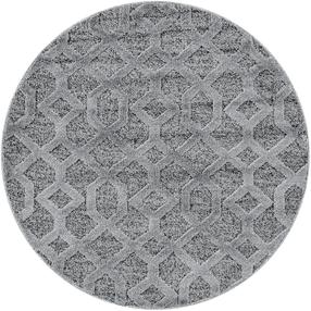 Kilimas vidaus Ayyildiz Pisa Geometric 4702, pilka sp., 80 cm x 80 cm