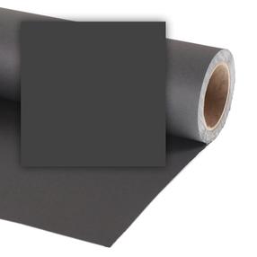 Fons Colorama Black, 1100 cm, melna krās.