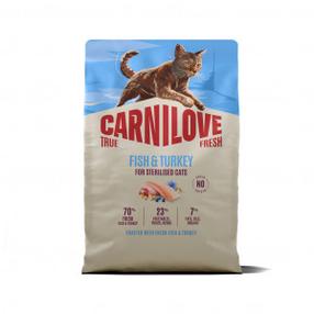 Sausā kaķu barība Carnilove True Fresh, 2 kg