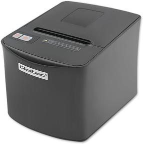 Чековый принтер Qoltec 50256, 1152 г, черный цв.