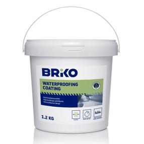 Гидроизоляционная мастика Briko, 1.2 кг