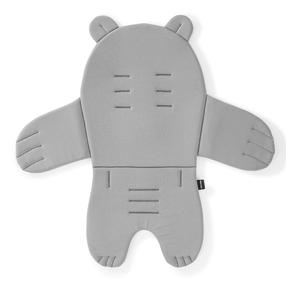 Ēdināšanas krēsla ieliktnis Kalune Design Teddy Bear, pelēka krās.