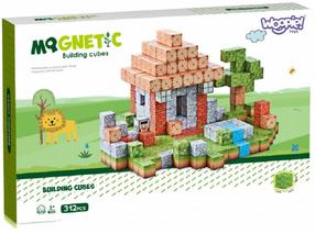 Magnetinis konstruktorius Woopie World Of Blocks, 108 vnt., įvairių spalvų