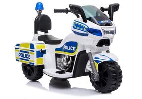 Детский электромотоцикл Police TR1912, белый цв.