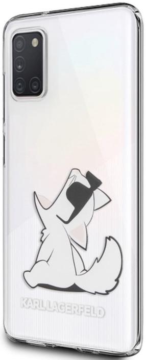 Telefono dėklas Karl Lagerfeld Choupette Fun Galaxy A31, skaidri sp., Samsung