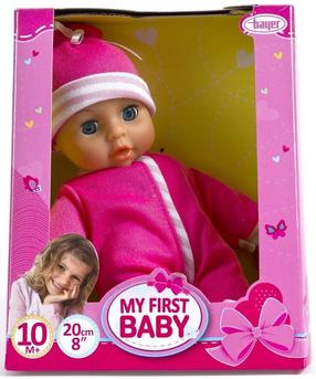 Кукла пупс Gerardo's Toys My First Baby 92001/12, 20 см, розовый цв.