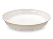 Lėkštelė vazonui Uniplastex 5-40, balta sp., 26 cm