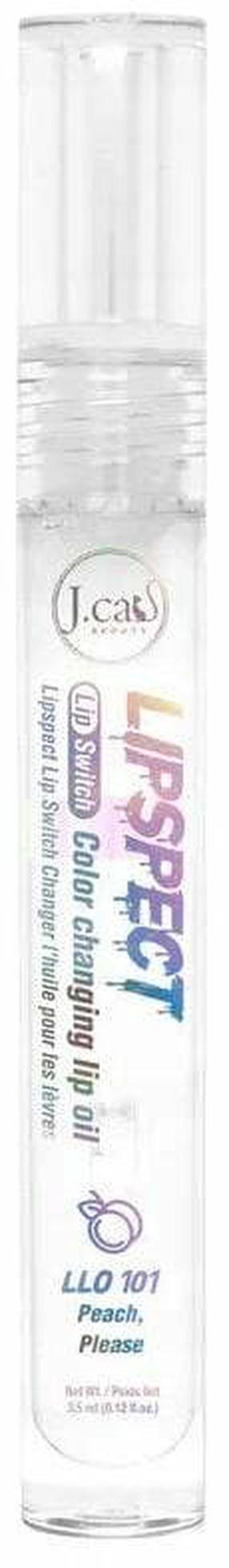 Lūpų aliejus J.Cat Beauty Lipspect Color Changing, 3.5 ml, peach, please sp., 101