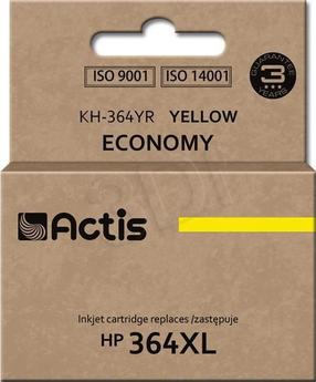Картридж для струйного принтера Actis Standard KH-364YR, желтый цв., 12 мл