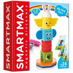 Развивающая игра Smartmax Magnetic Discovery My First Totem, 6 см, многоцветный, 24 шт.