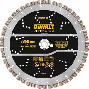 Deimantinis diskas Dewalt DT20464-QZ, 350 mm x 25.4 mm x 2.8 mm