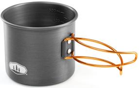 Katiliukas GSI Outdoors Halulite Aluminium Bottle Cup, apdorotas aliuminis, 10.4 cm, 0.591 l, pilka