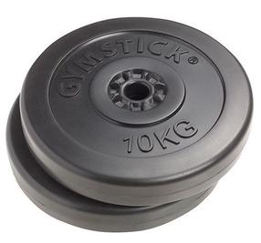 Diskinis svoris Gymstick Vinyl, 2 x 10 kg