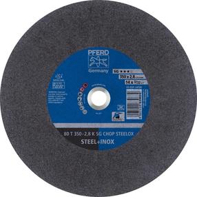 Pjovimo diskas kampiniam šlifuokliui Pferd SG Chop Steelox, 350 mm x 2.8 mm x 25.4 mm