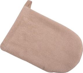 Pirštinė plaušinė kūdikiams ir vaikams BabyMatex Frotte 16092, smėlio sp., 15 cm