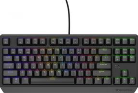 Vadu spēļu tastatūra Genesis Thor 230 TKL Outemu Brown, Angļu (US), melna krās.
