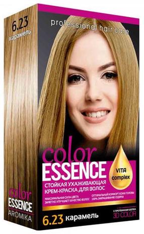 Kраска для волос Aromat Color Essence, карамель цв., Caramel Aromat 6.23, 70 мл