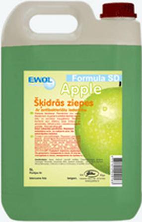 Šķidrās ziepes Ewol Apple, 5000 ml