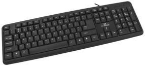 Laidinė kompiuterio klaviatūra Esperanza Titanum Titanum TK101, EN, juoda sp.