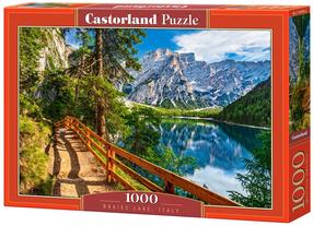 Puzle Castorland Craies lake, Italy 1000 el. C-104109, 68 cm x 47 cm, 1000 gab., daudzkrāsaina