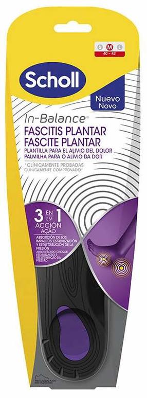 Стельки Scholl Plantar Fasticitis, 40 - 42