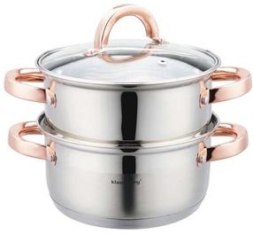 Kastrul Klausberg KB-7725, Ø18 cm, 2.5 l, roostevaba teras v.