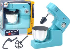 Rotaļu virtuves piederumi, mikseris Lean Toys My Home Little Chef Dream, gaiši zila krās.