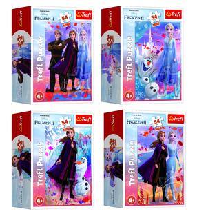 Пазл Trefl Frozen 2 54173, 20 см x 13 см, 54 шт., многоцветный