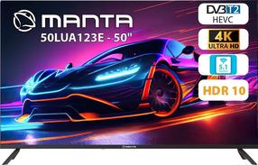 Televizorius Manta 50LUA123E, 50 ", 4K UHD